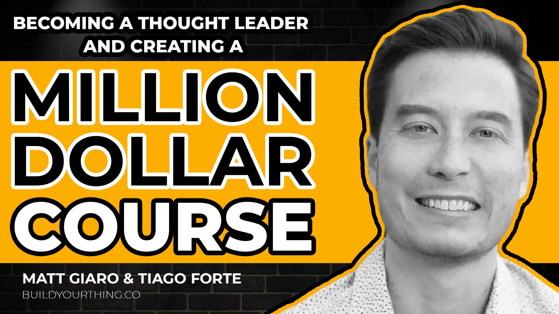 Becoming a Thought Leader and Creating a Million Dollar Course With Tiago Forte