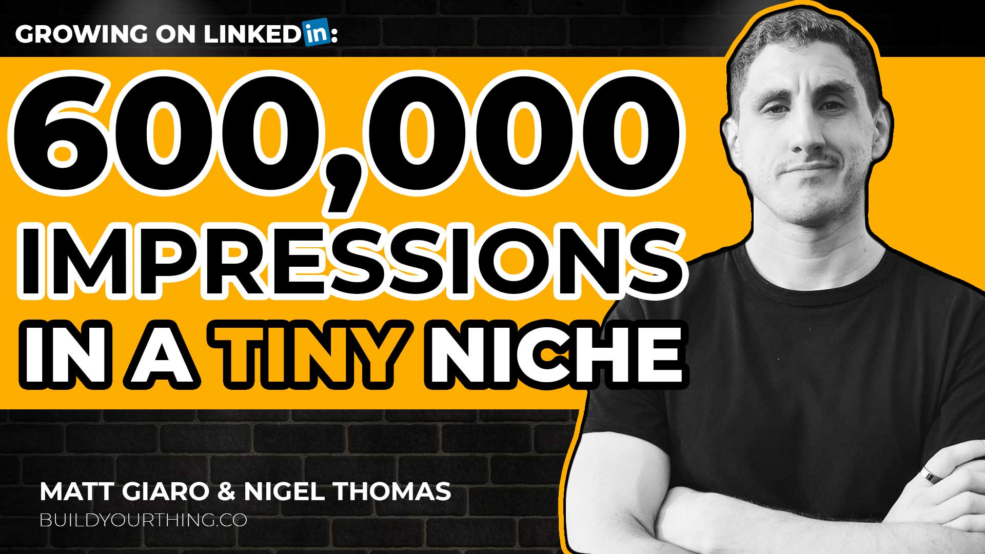 How to Build an Audience on LinkedIn in a Tiny Niche With Nigel Thomas