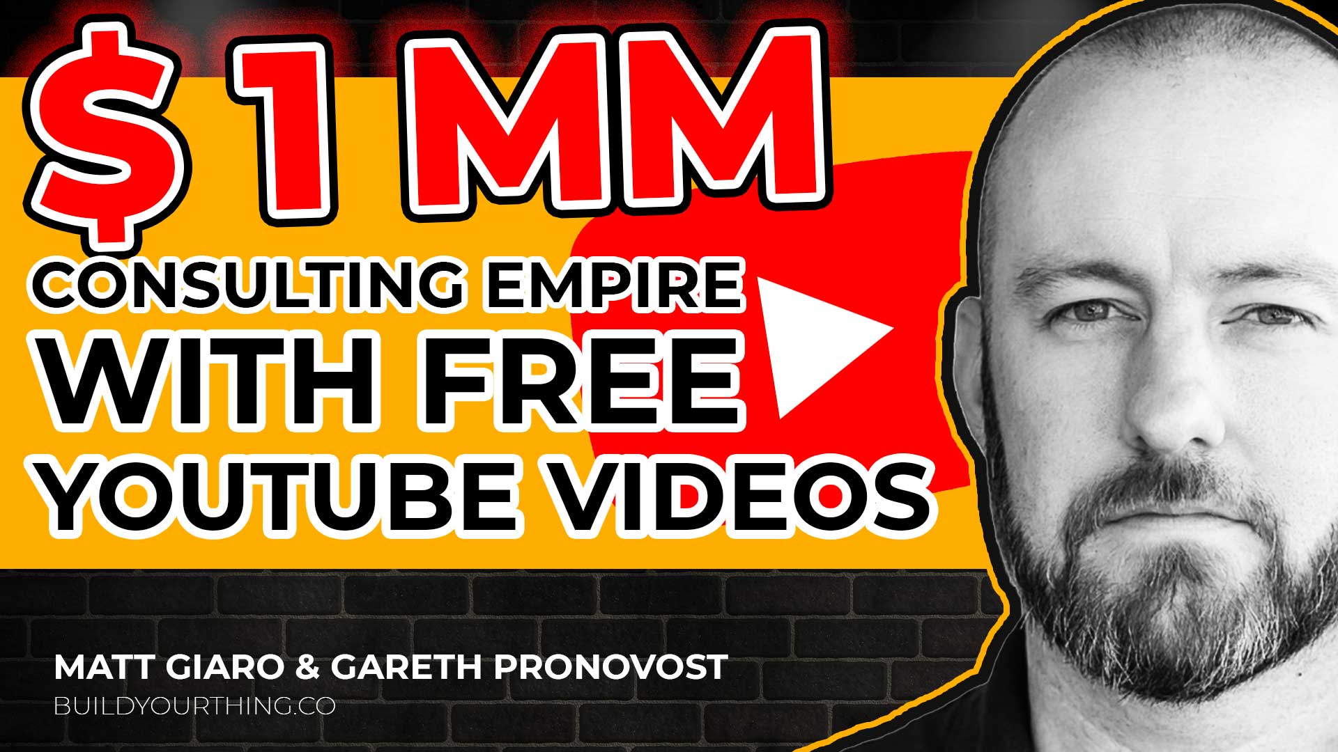 How to Build a 1MM Business With Free Youtube Videos With Gareth Pronovost